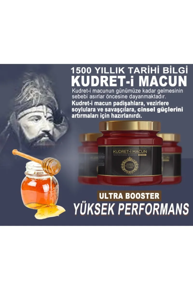 Kudret-i Macun Erkeklere Özel Doğal Macun 240 gr x 1 adet
