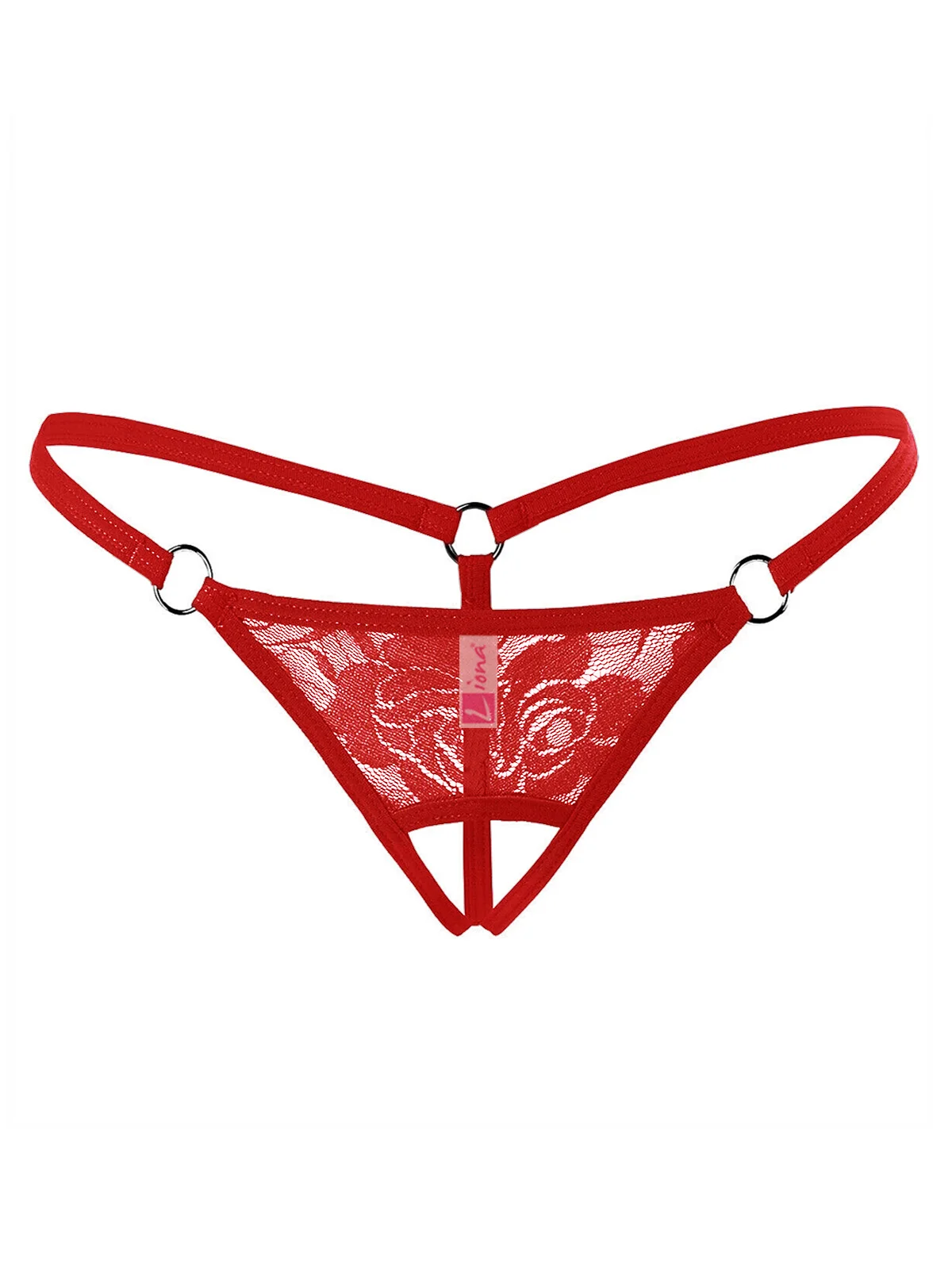 Ağı Açık Dantelli Büyük Beden Fantezi G String