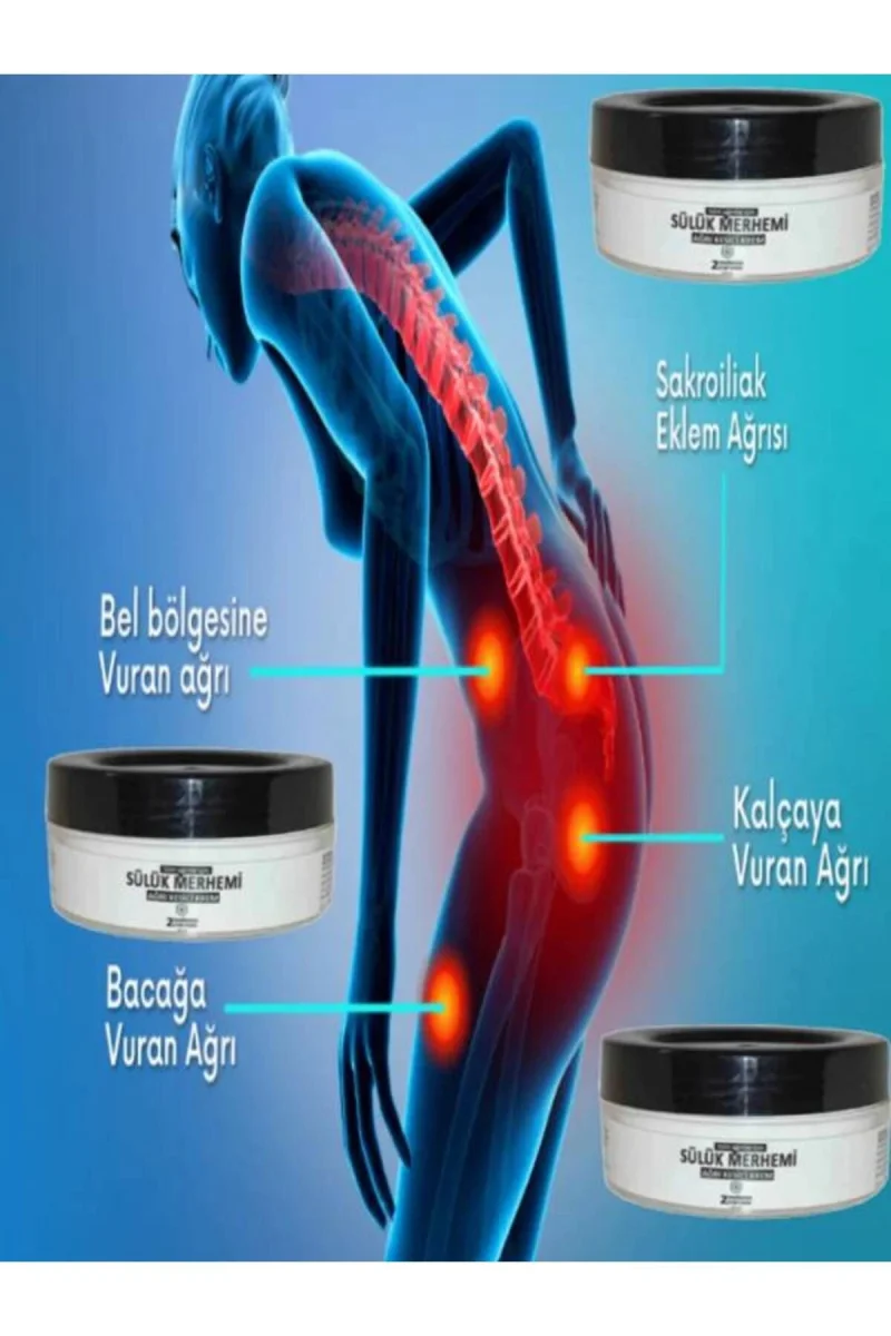 Mucizevi Sülük Merhemi Tüm Vücut Rahatlatıcı Masaj Kremi 50 ml x 1 adet