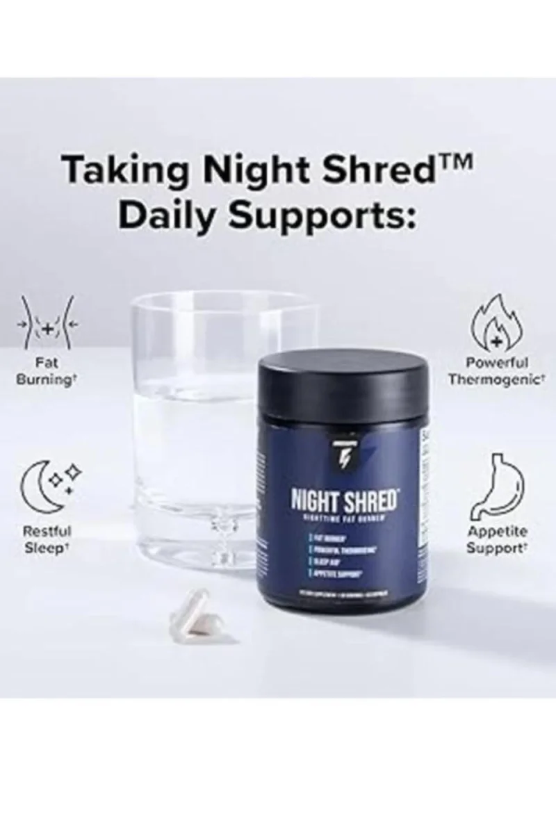 Night Shread Time Fat Burner Destekleyici Ürün 60'lı x 2 adet