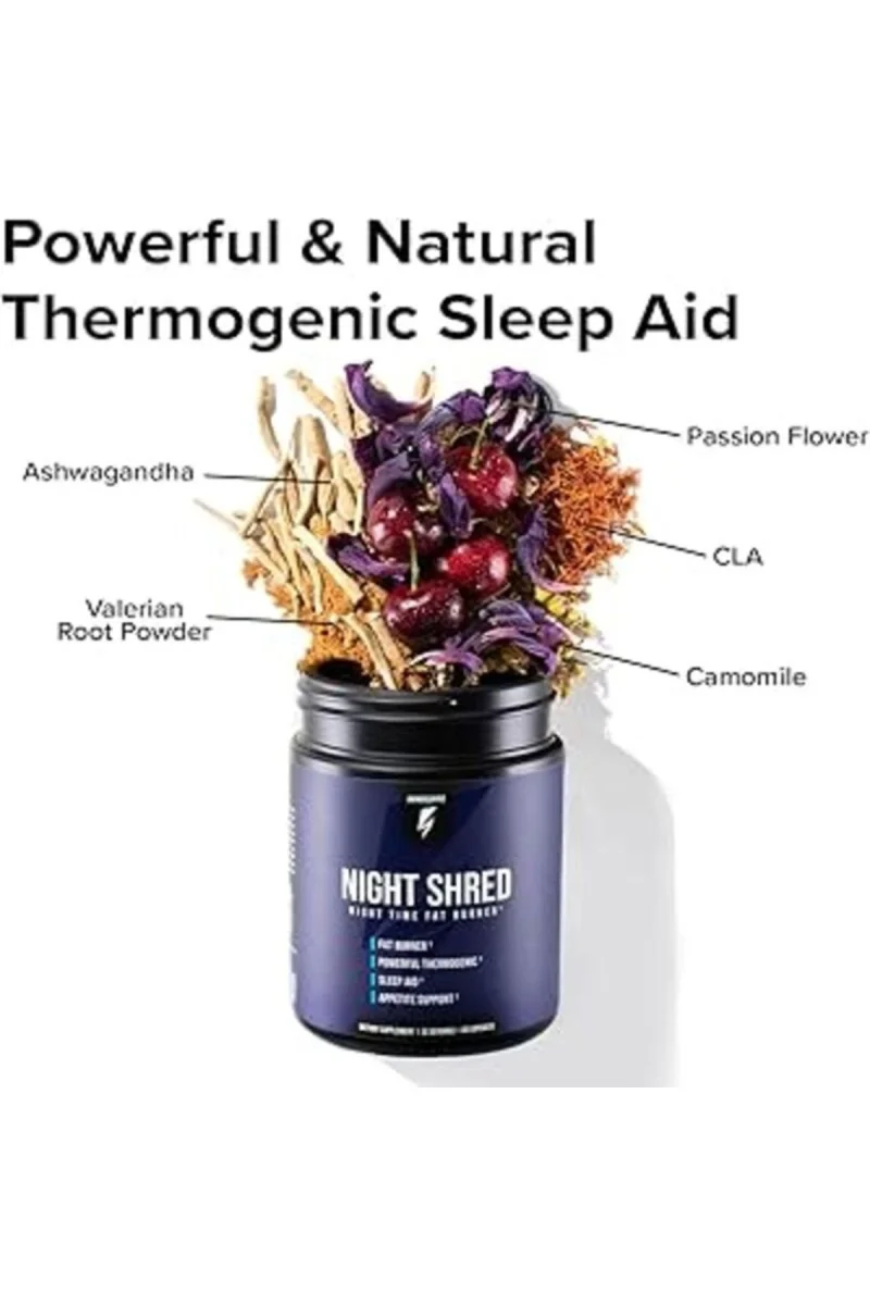 Night Shread Time Fat Burner Fitlik Ürünü 60 Lı X 3 ADET + 1 Jel Hediye