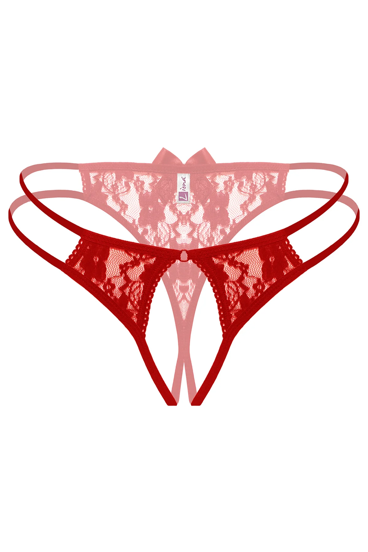 Önü Açık Büyük Beden Fantezi Bato Külot