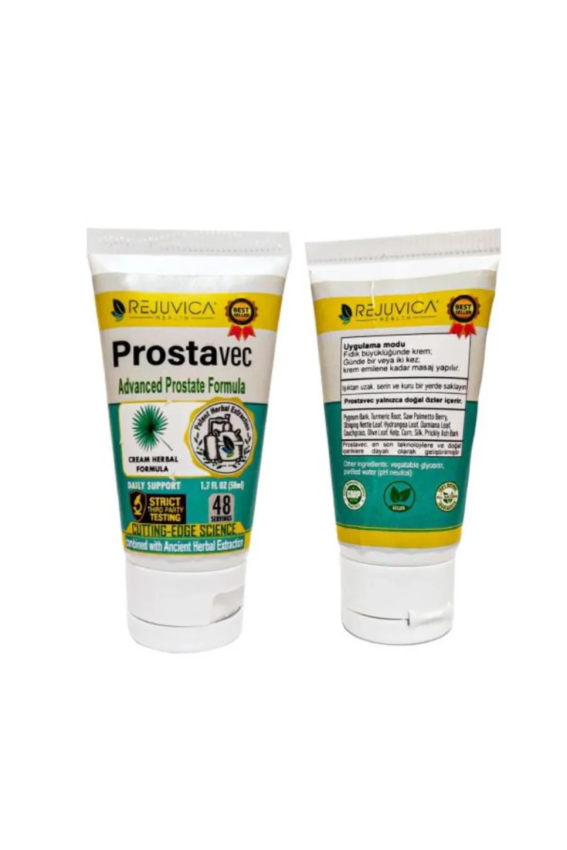 Prostavec Advancede New Formula Erkeklerin Özel Sorununa Destekleyici Bakım Masaj Kremi 50 Ml.