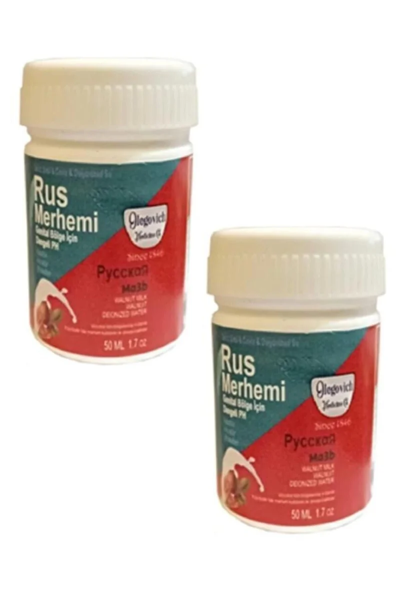 Rus Merhemi Genital Bölge Tüy Dökücü Kremi 50 ml X 2 Adet
