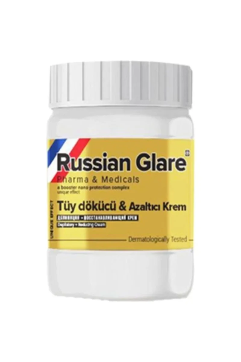 Three Brand 50 ml Arnavut Aklık Kremi 1 Ad + Russıan Glare Tüy Dökücü Azaltıcı Merhem 50 ml 2 Ad