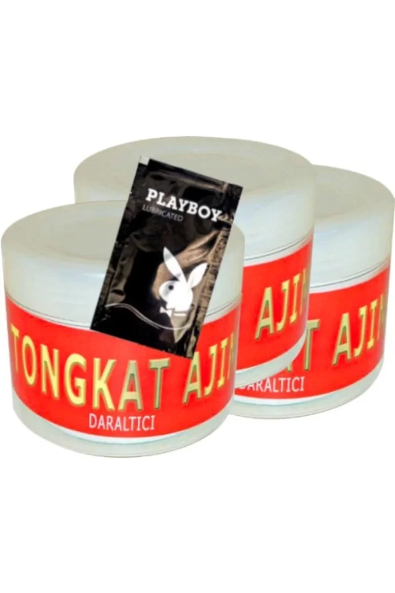 Tongkat Ajimat 3x Adet Madura 100 ml Kadın Özel Pres Kremi  + 1 Adet Jel Hediyeli