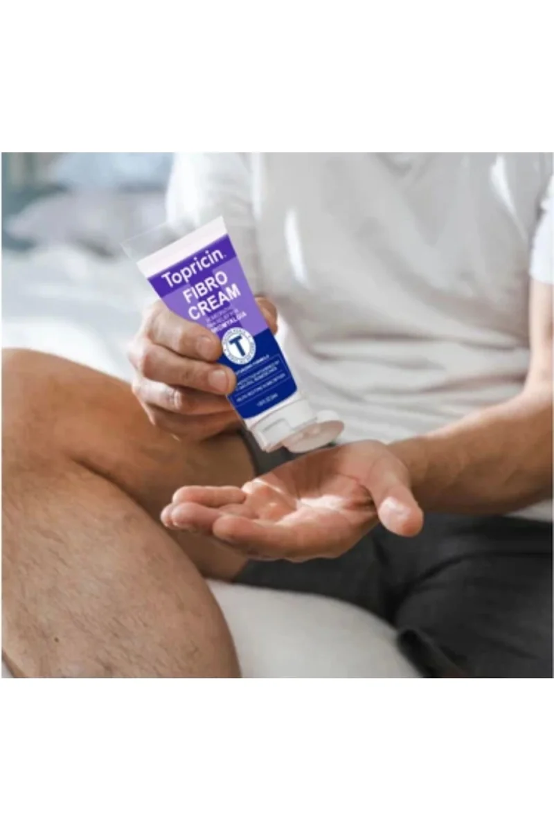 Topricin Fibro  Etkili Rahatlatıcı Bakım Kremi 50 ml 3 Adet
