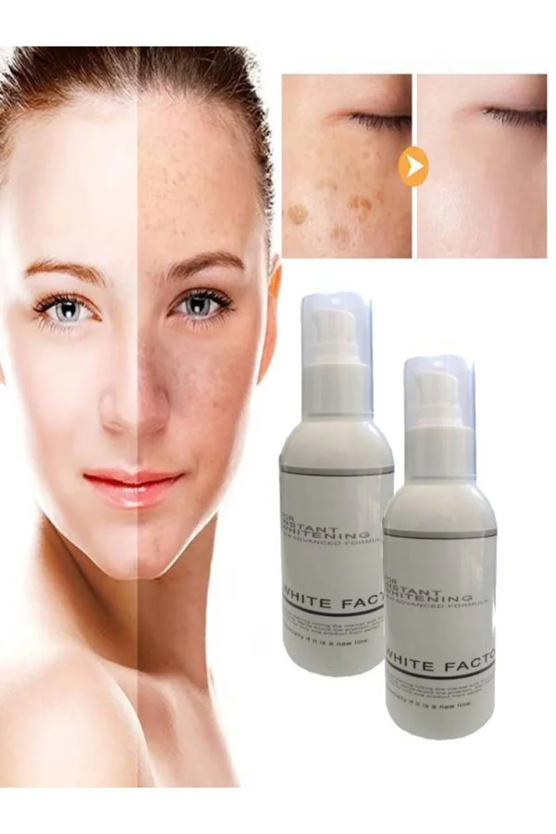White Factor Cilt Beyazlatıcı Masaj Bakım Kremi 120 ml 2 Adet