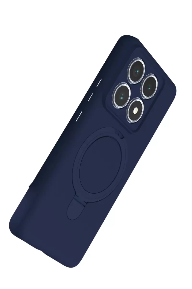 Newface Xiaomi Mi 14T Pro Regal Magsafe Standlı Kapak - Lacivert
