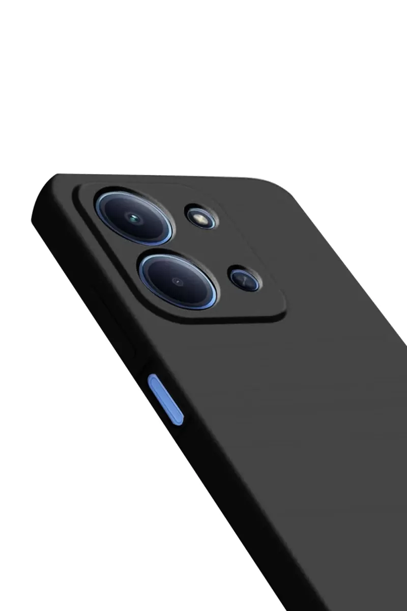 Newface Xiaomi Redmi 15C 4G Nano içi Kadife Silikon - Siyah