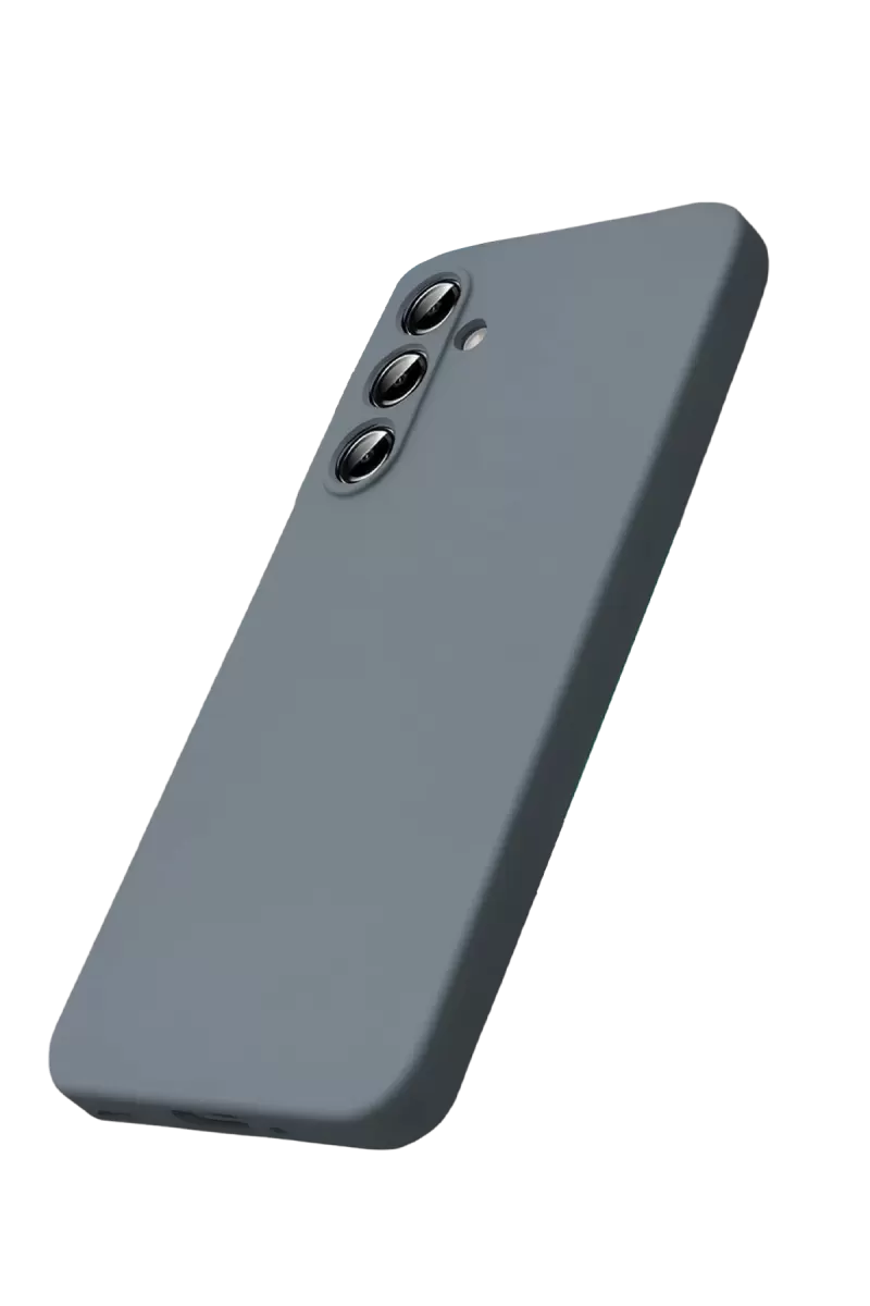 Newface Samsung Galaxy A17 5G Nano içi Kadife Silikon - Gri