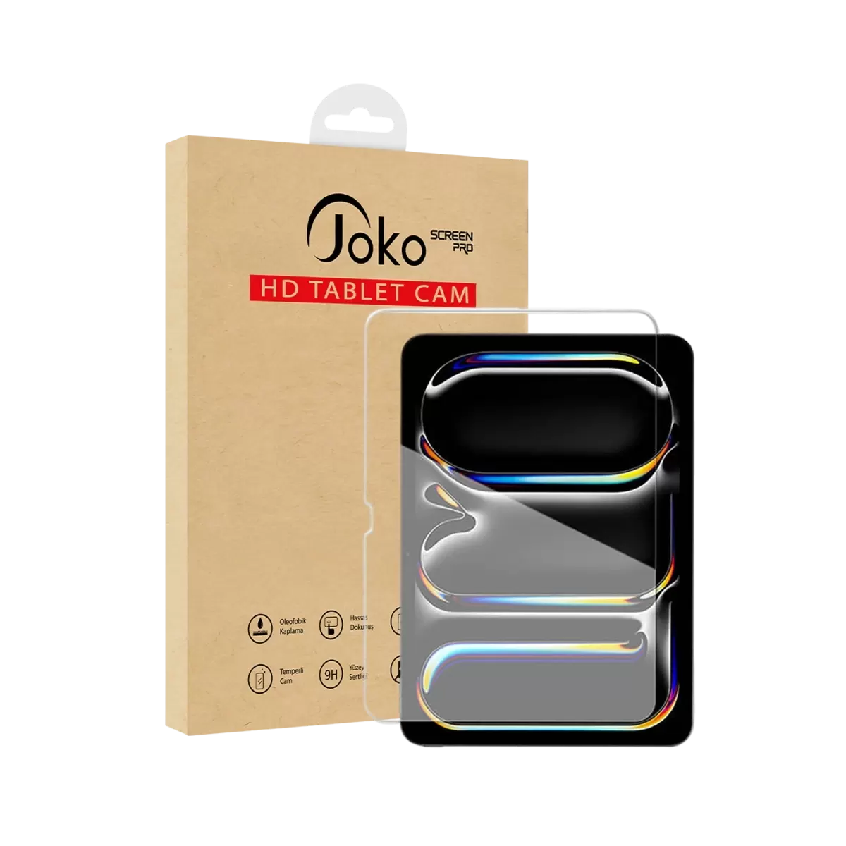 Joko Apple iPad 2022 10.9 (10.nesil) HD Tablet Cam Ekran Koruyucu - Şeffaf