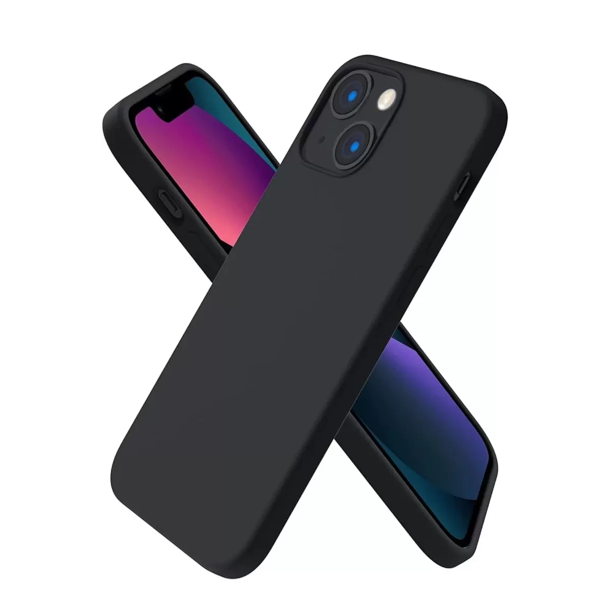 Newface Apple iPhone 13 Mini Kılıf First Silikon - Siyah