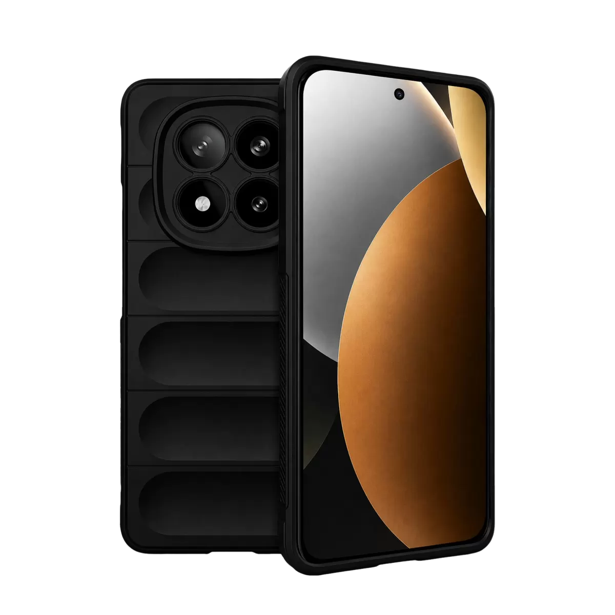 Newface Xiaomi Redmi Note 15 Pro 4G Optimum Silikon - Siyah