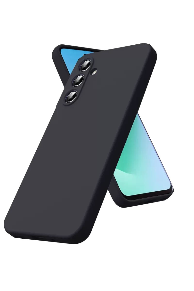 Newface Samsung Galaxy A17 5G Nano içi Kadife Silikon - Siyah