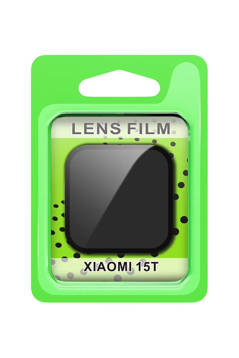 Newface Xiaomi Mi 15T Raze Metal Kamera Lens - Siyah