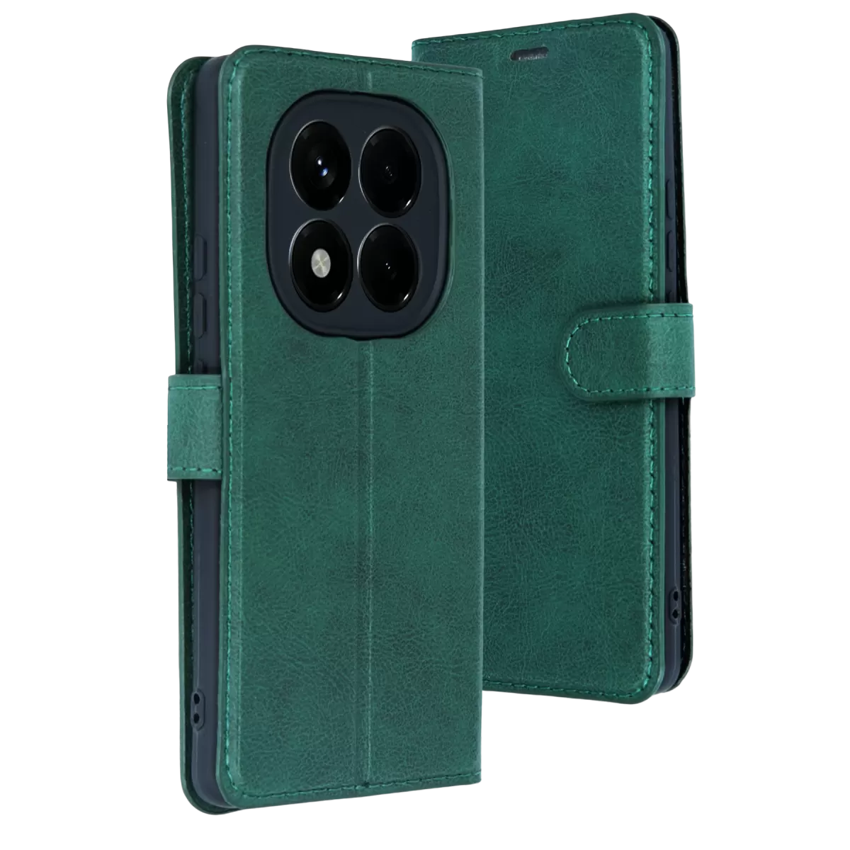 Newface Xiaomi Redmi Note 15 4G Trend S Plus Kapaklı Kılıf - Yeşil