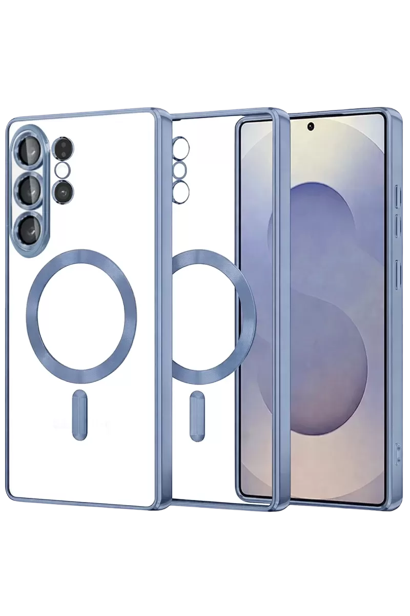 Newface Samsung Galaxy S26 Ultra Kross Magneticsafe Kapak - Sierra Blue