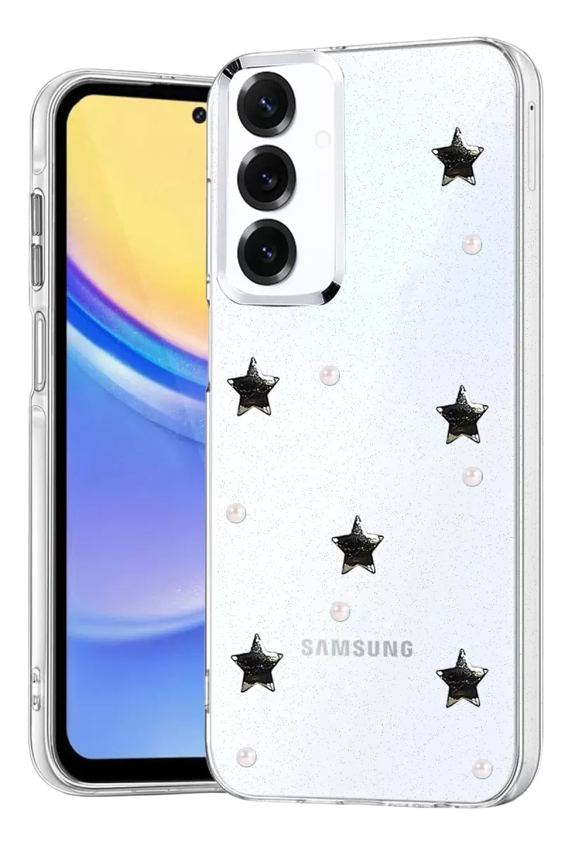 Newface Samsung Galaxy S25 FE Fiyonk Desenli Kapak - Desen 7