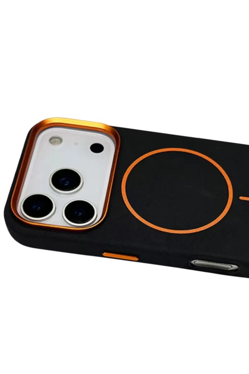 Joko Apple iPhone 17 Pro Max Luno Deri Magsafe Kapak - Siyah