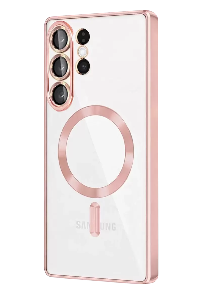 Newface Samsung Galaxy S26 Ultra Kross Magneticsafe Kapak - Rose