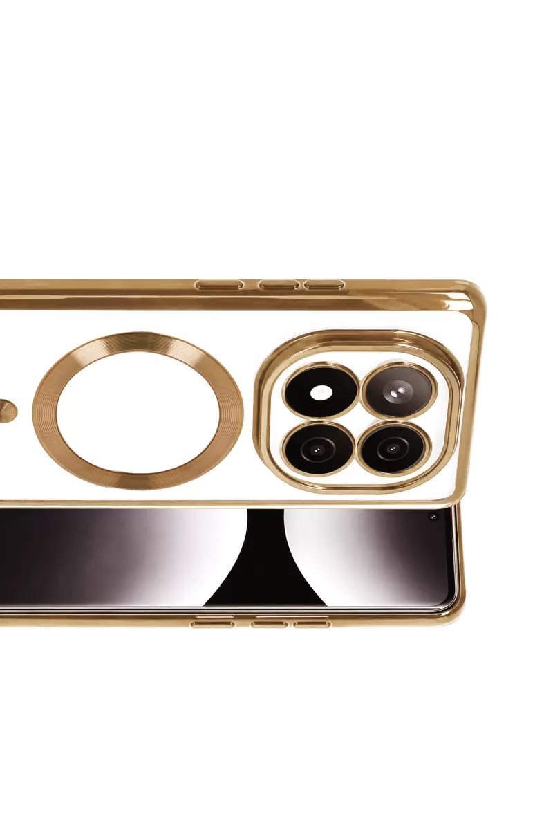 Newface Xiaomi Redmi Note 15 Pro Plus 5G Kross Magneticsafe Kapak - Gold
