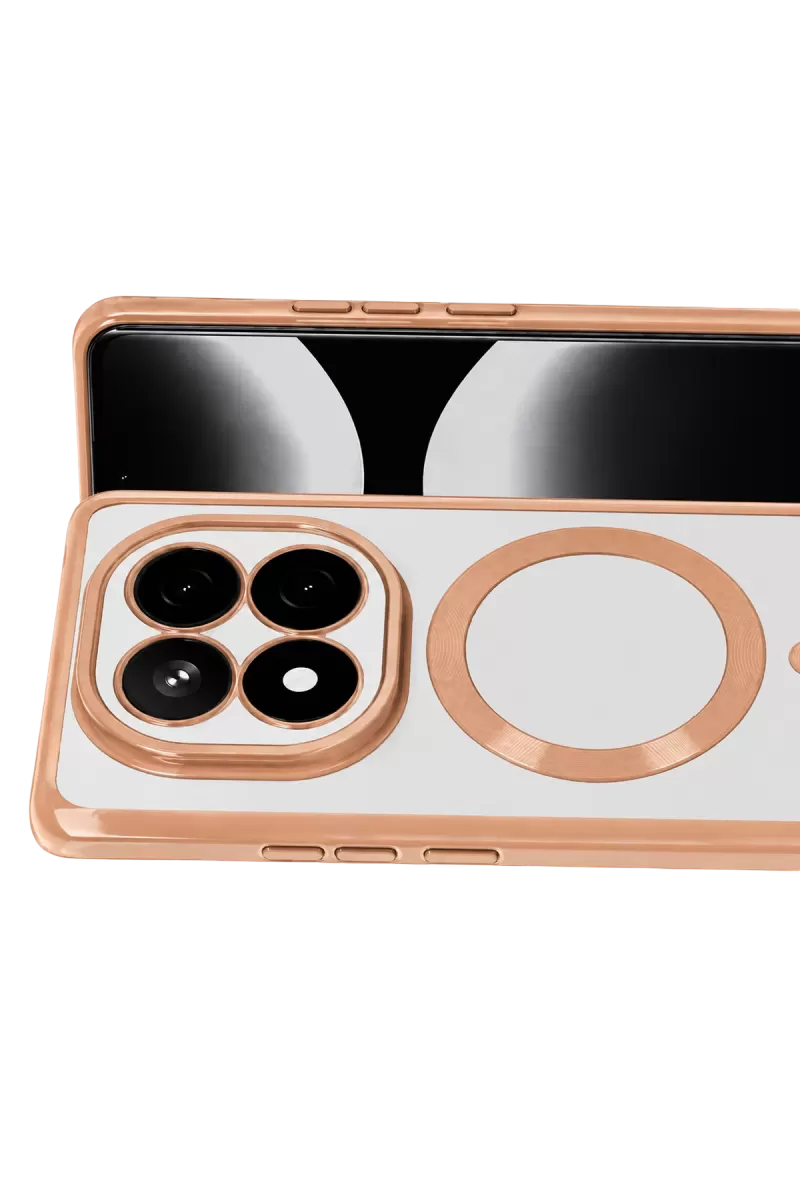 Newface Xiaomi Redmi Note 15 Pro Plus 5G Kross Magneticsafe Kapak - Rose
