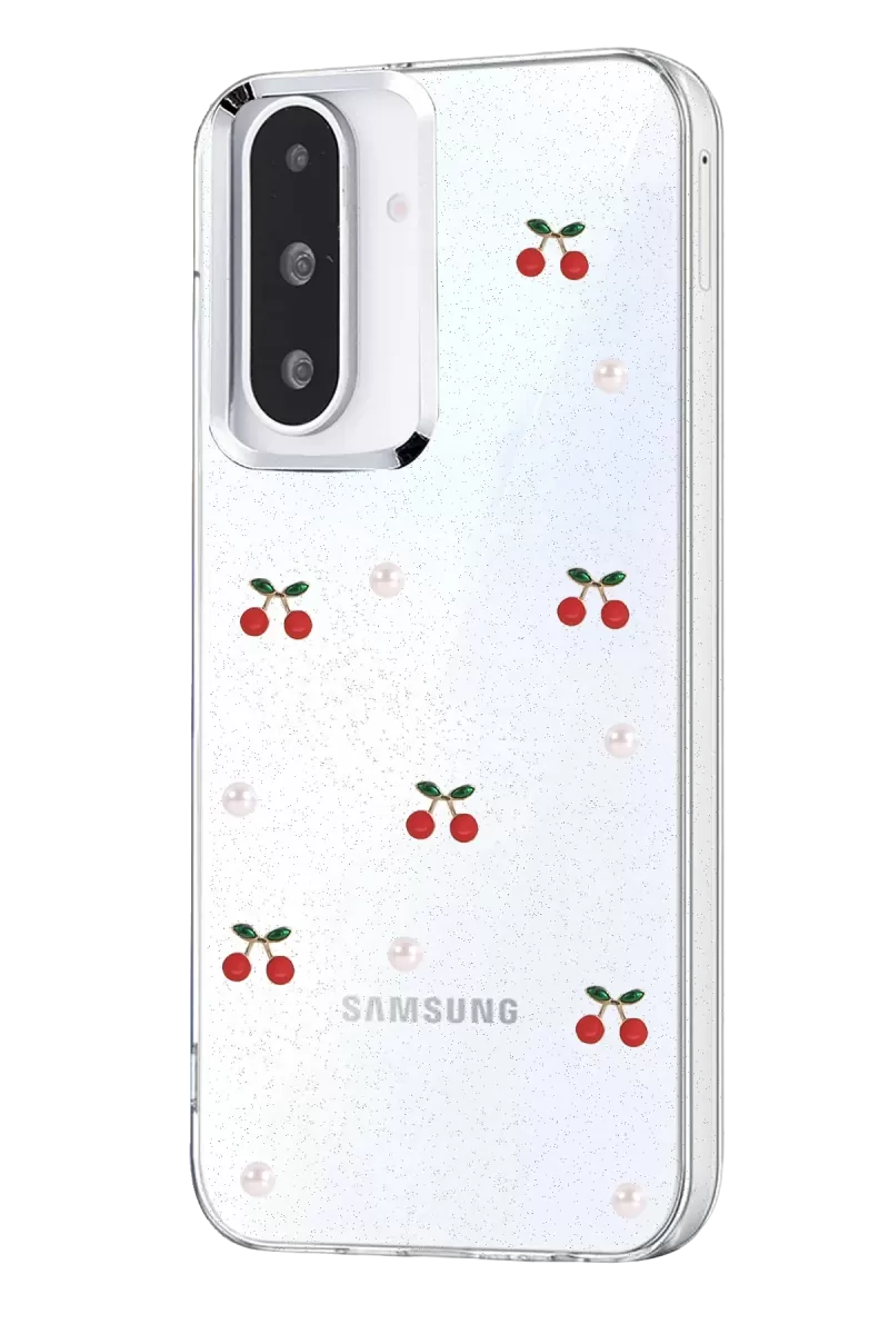 Newface Samsung Galaxy A36 Fiyonk Desenli Kapak - Desen 9