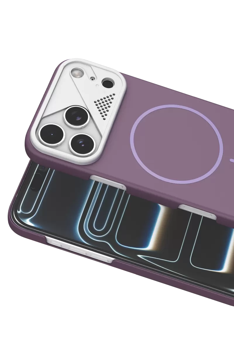 Joko Apple iPhone 17 Pro Max Export Magsafe Kapak - Mor