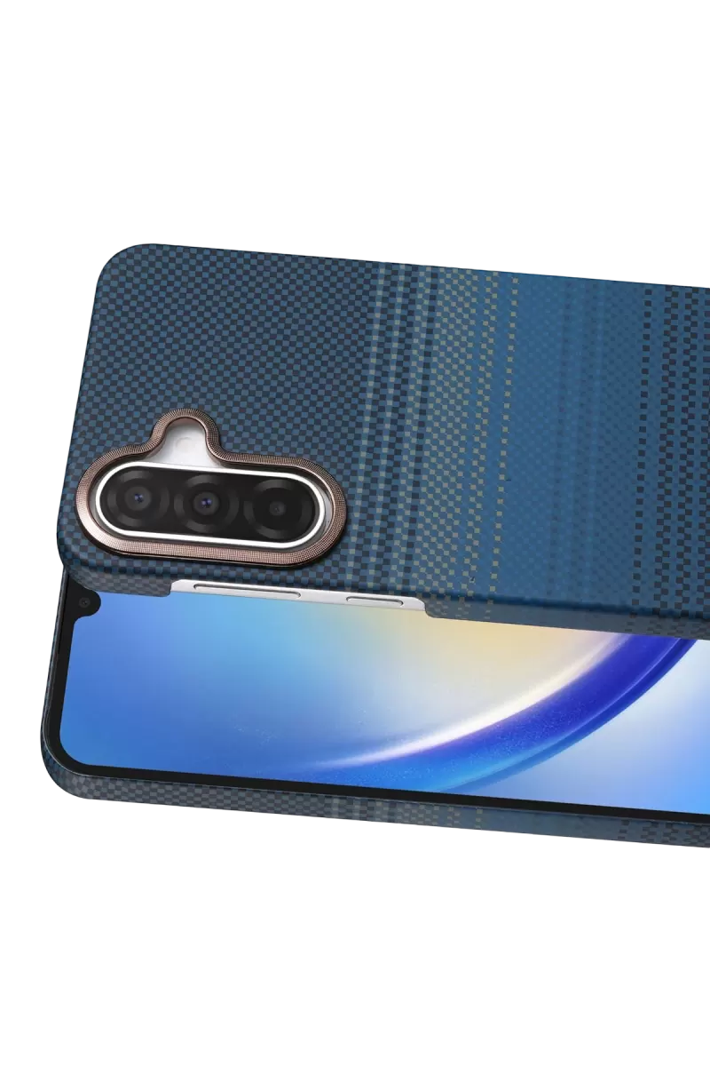 Newface Samsung Galaxy A37 5G Vega Magsafe Kapak - Mavi