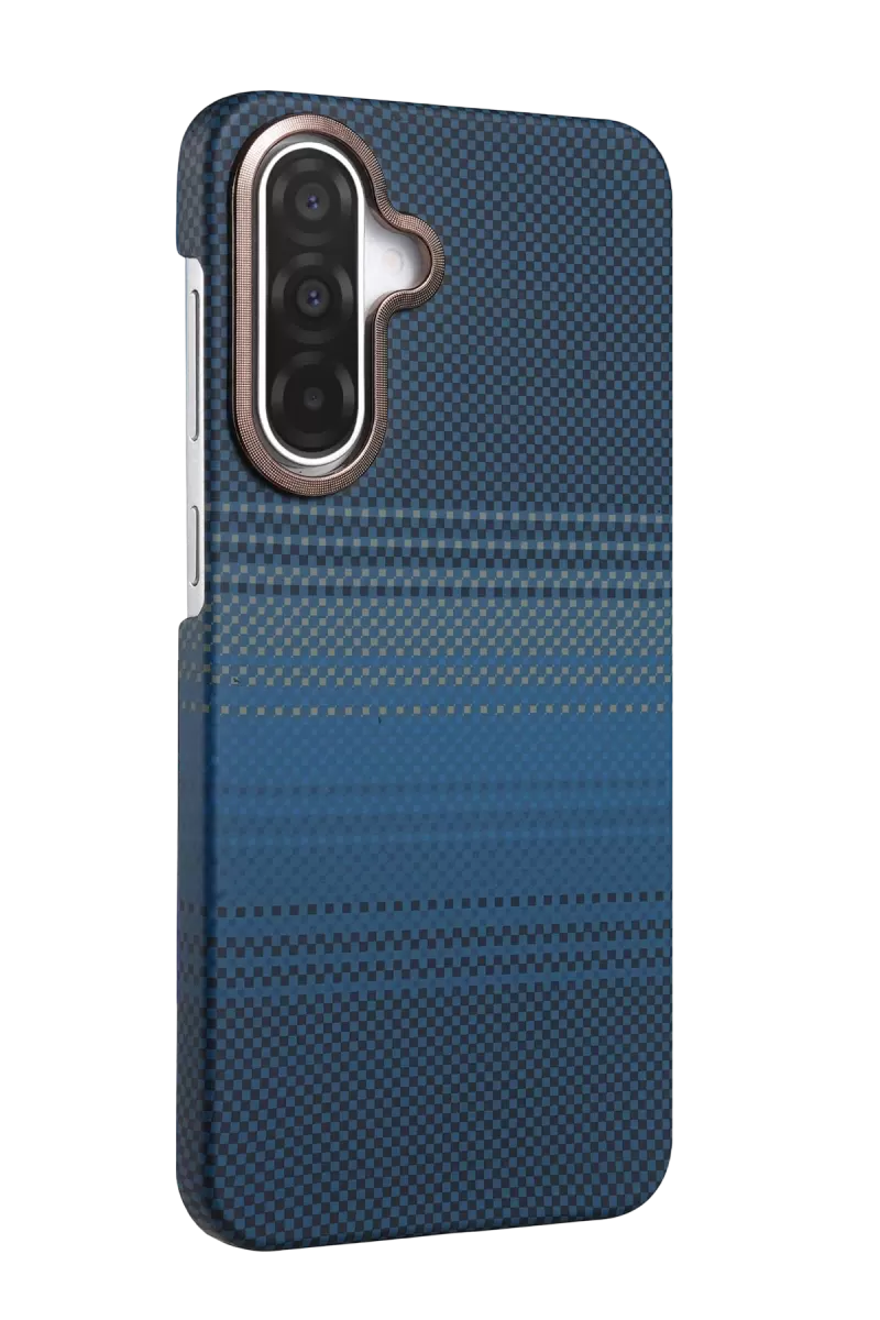 Newface Samsung Galaxy A57 5G Vega Magsafe Kapak - Mavi