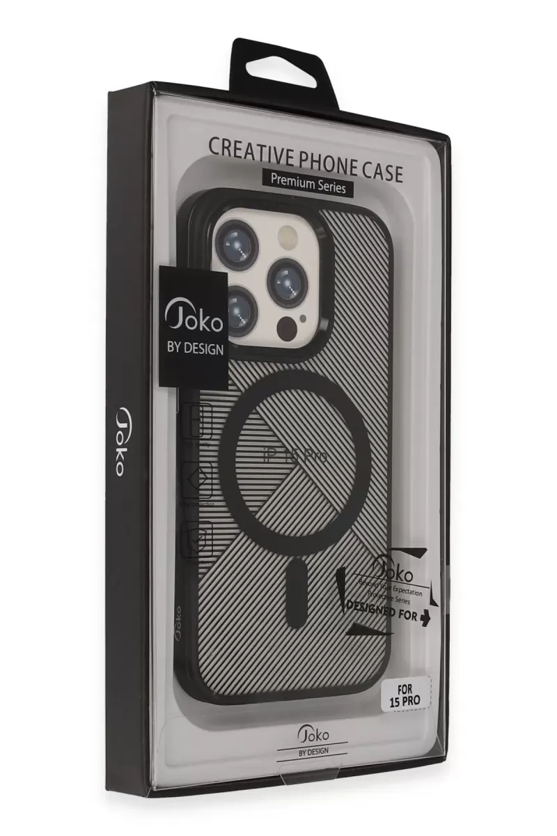 Joko Apple iPhone 14 Pro Vito Magsafe Kapak - Siyah