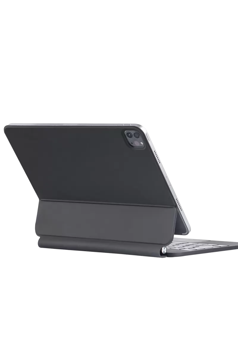 Newface Apple iPad Pro 11 (2022) Kılıf X7 Magic Manyetik Klavyeli Tablet Kılıfı - Siyah