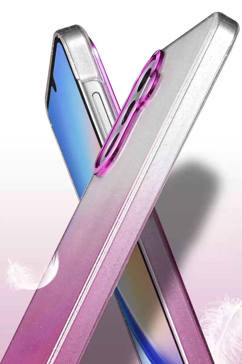 Newface Samsung Galaxy A36 Glossy Kapak - Çöl Titanyum