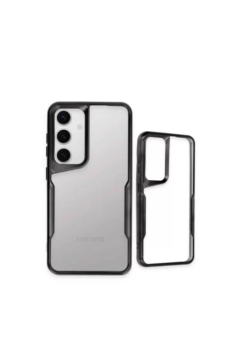 Newface Samsung Galaxy A34 5G Kılıf Boyi Silikon Kapak - Siyah