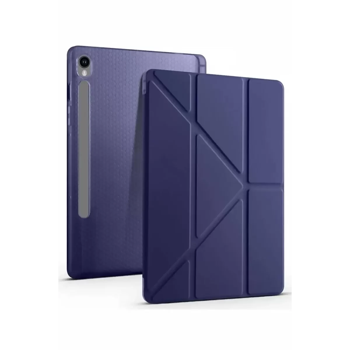 Newface Samsung Galaxy Tab S10 FE Plus 13.1 Kalemlikli Mars Tablet Kılıfı - Lacivert