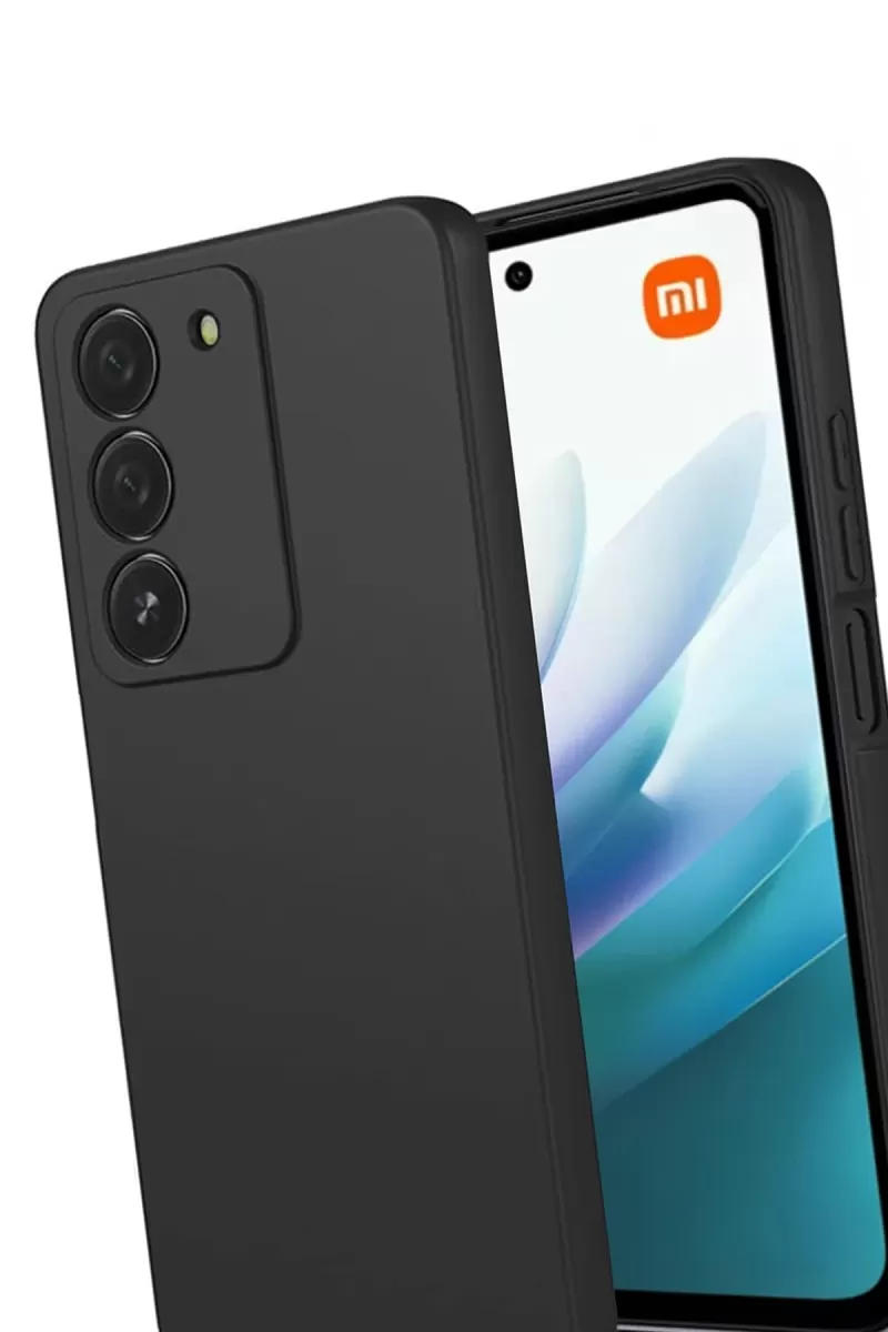 Newface Xiaomi Redmi 15 4G First Silikon - Siyah