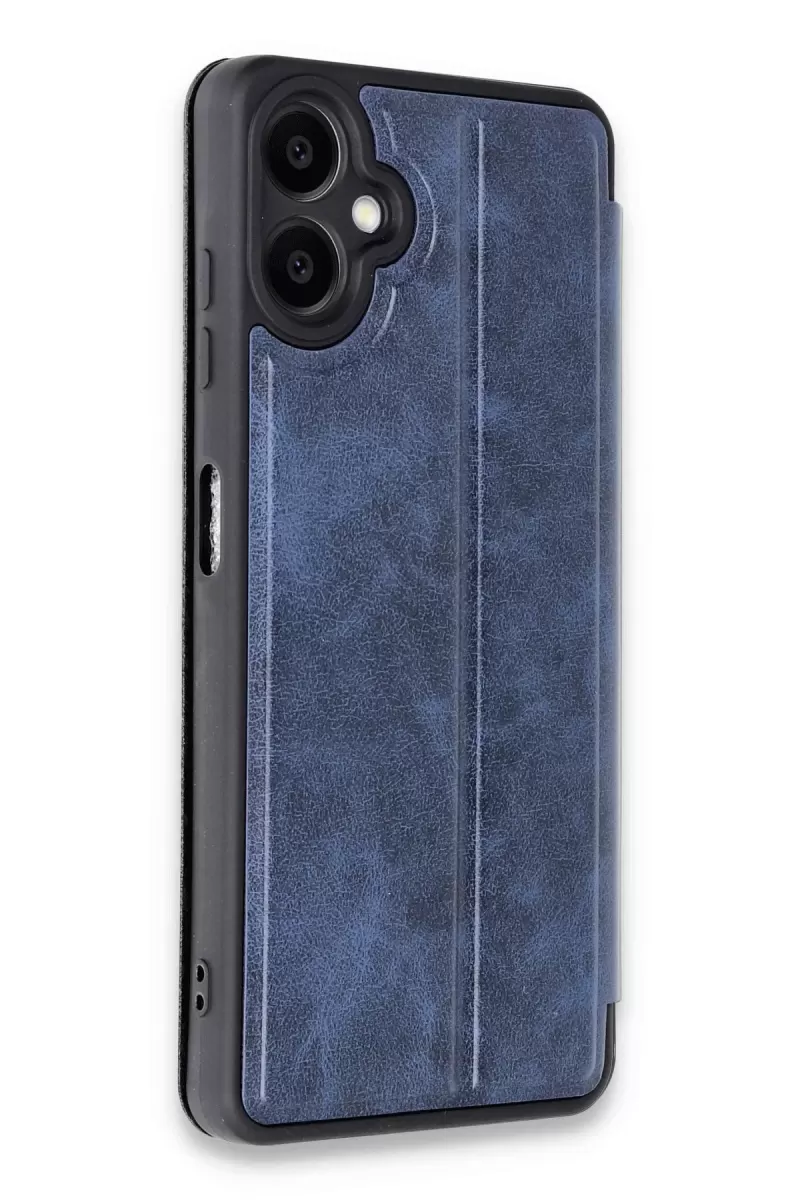 Newface Samsung Galaxy A07 4G Flip Cover - Lacivert