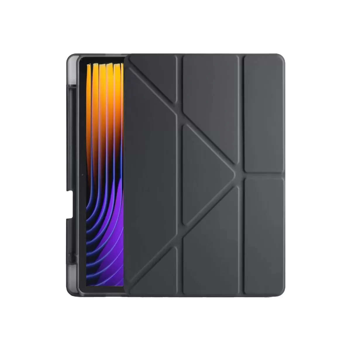 Newface Xiaomi Pad 7 Pro Kılıf Kalemlikli Mars Tablet Kılıfı - Siyah