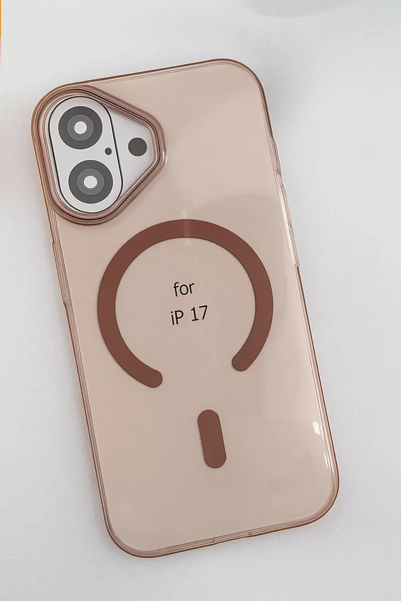 Joko Apple iPhone 17 PC Blank Magsafe Kapak - Çöl Titanyum