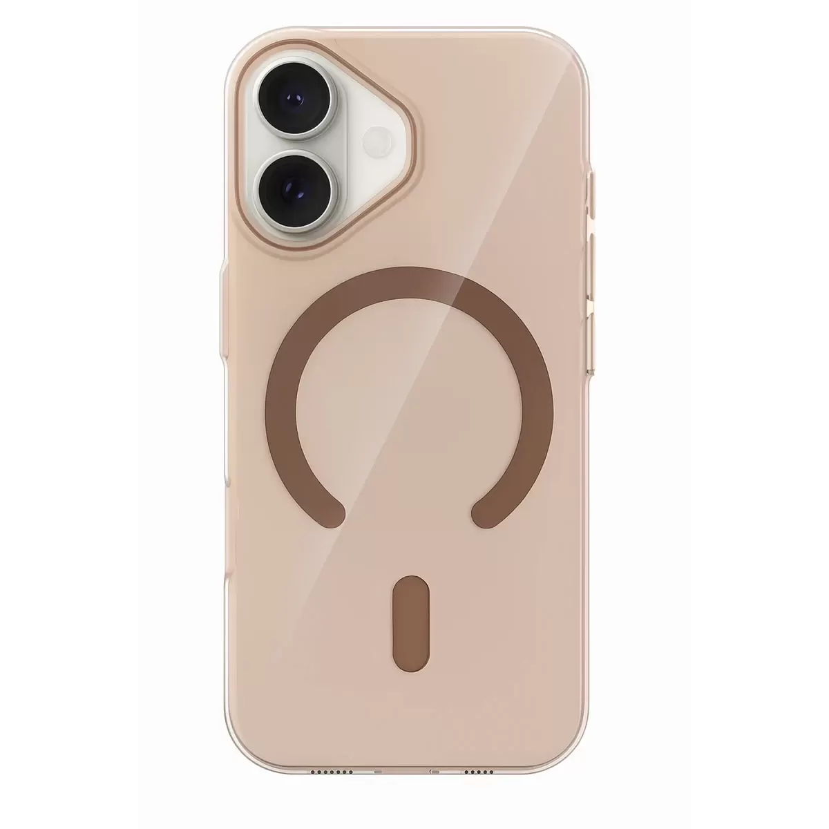 Joko Apple iPhone 17 PC Blank Magsafe Kapak - Çöl Titanyum