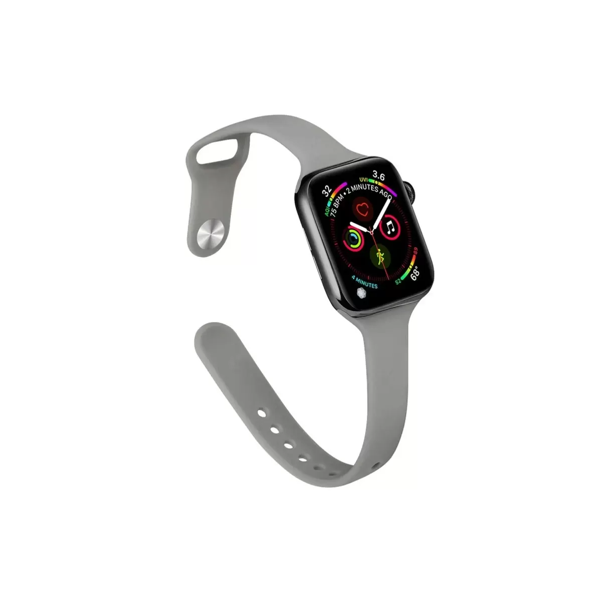 Newface Apple Watch 38mm Klasik Kordon - Füme