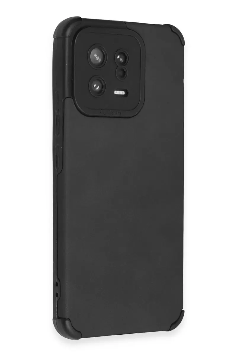 Newface Xiaomi Mi 13 Kılıf Loop Deri Silikon - Siyah