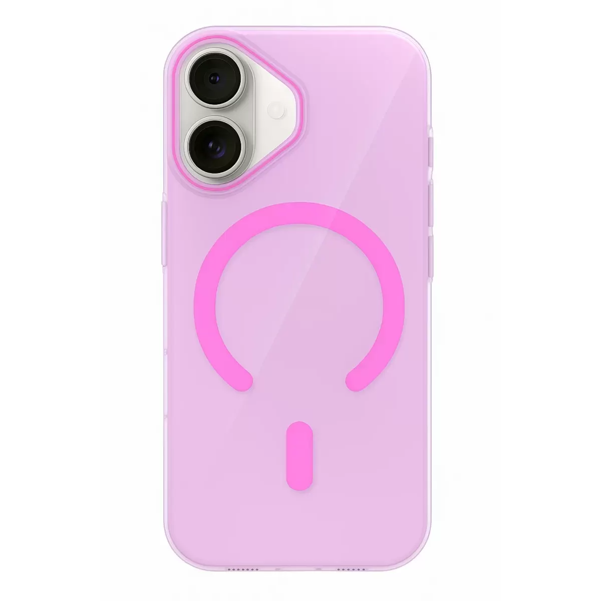 Joko Apple iPhone 17 PC Blank Magsafe Kapak - Pembe