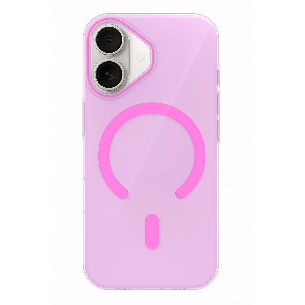 Joko Apple iPhone 17 PC Blank Magsafe Kapak - Pembe