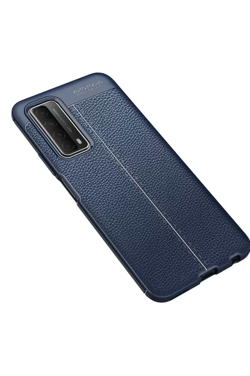 Newface Huawei P Smart 2021 Kılıf Auto Focus Kapak - Lacivert