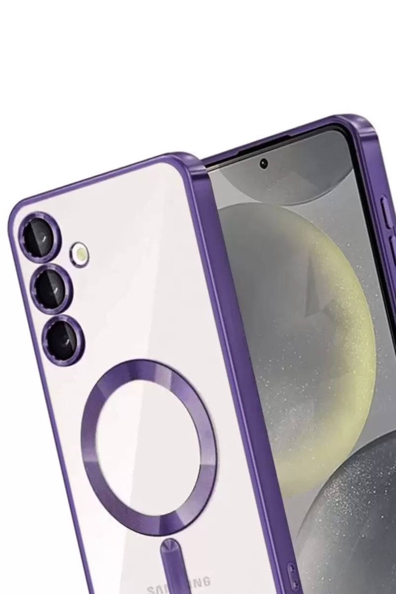 Newface Samsung Galaxy A54 5G Kross Magneticsafe Kapak - Mor