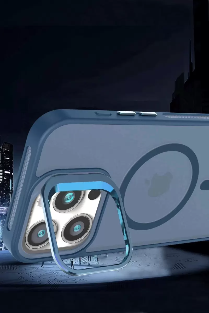 Joko Apple iPhone 16 Pro Max Flet Lens Magsafe Kapak - Turuncu