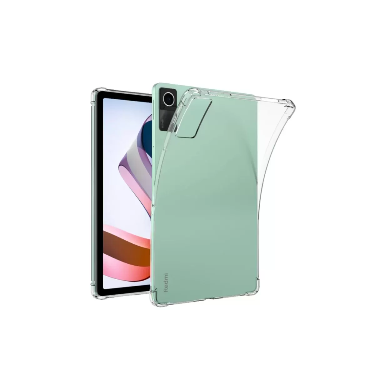 Newface Xiaomi Redmi Pad Kılıf Anti Shock Tablet Silikon - Şeffaf