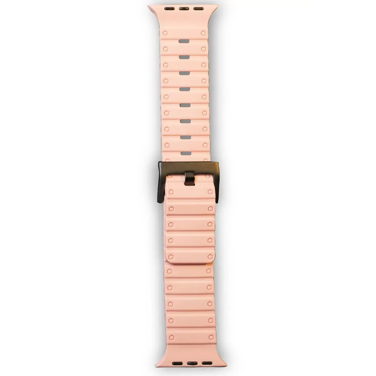 Newface Apple Watch 42mm Magnus Mıknatıslı Silikon Kordon - Yavruağzı